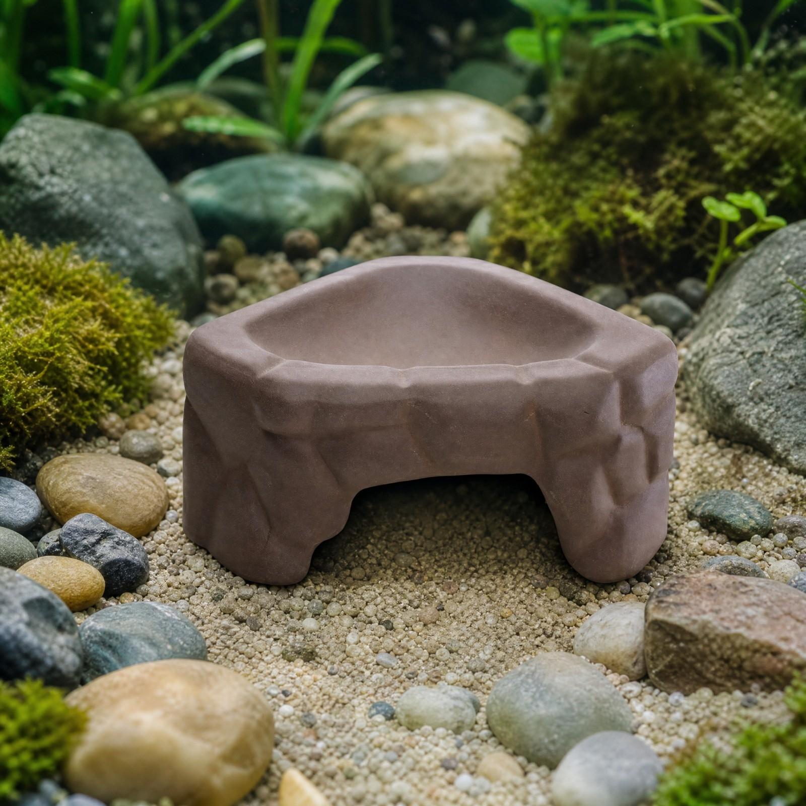 Reptilien-Futterplattform aus  – Hide Cave Ceramic Bewertung und Preis